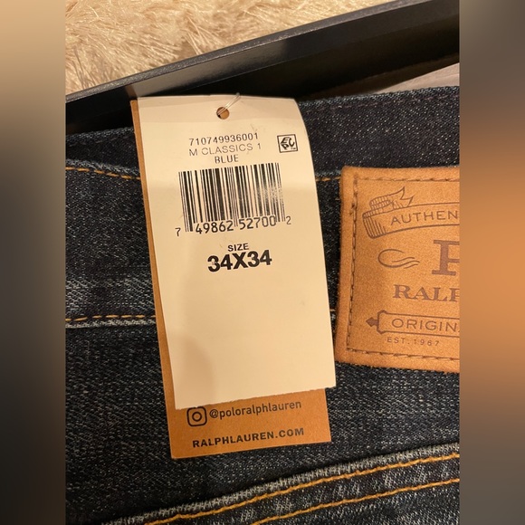 NWT Polo Ralph Lauren Sullivan Slim Stretch Jean in RL Gift Box - Picture 7 of 10